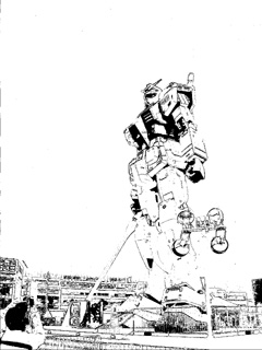 静岡ガンダム:出力画像