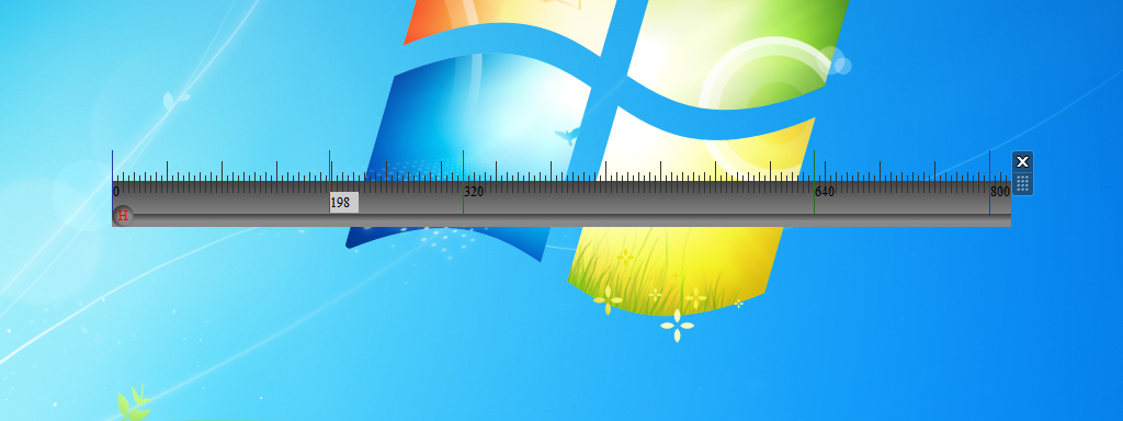 定規ガジェット（Windows7 用）