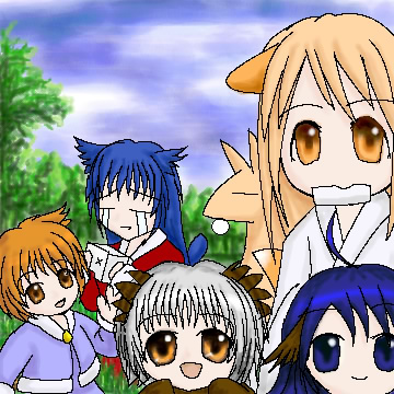 動物キャラ大集合(しぃ)