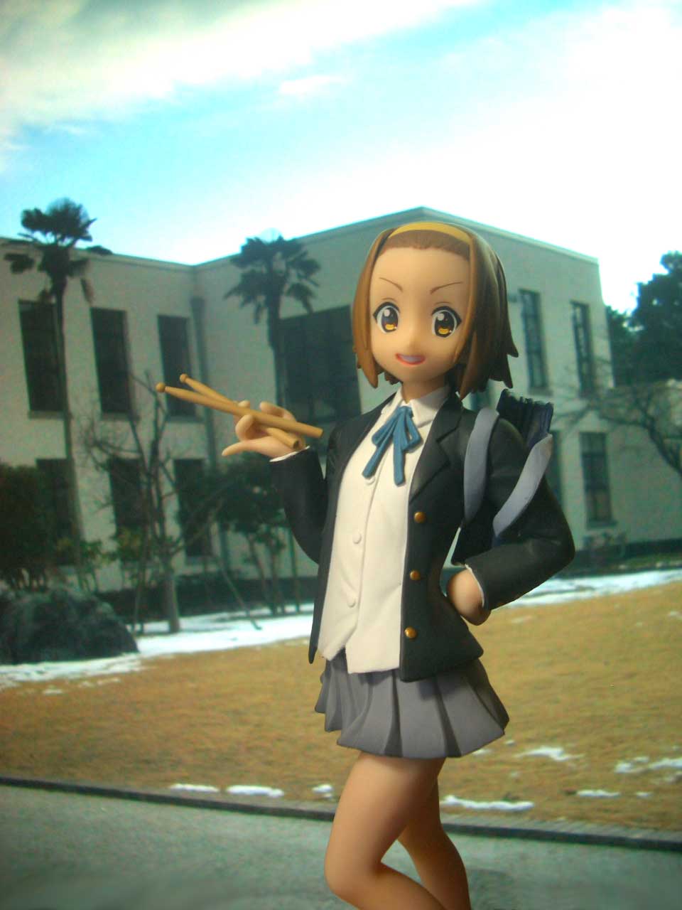 プレゼントに貰った律っちゃんのフィギュア