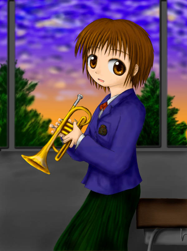 コルネット少女